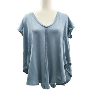 Free People We The Free Flowy Uneven Hem Tee Shirt Small